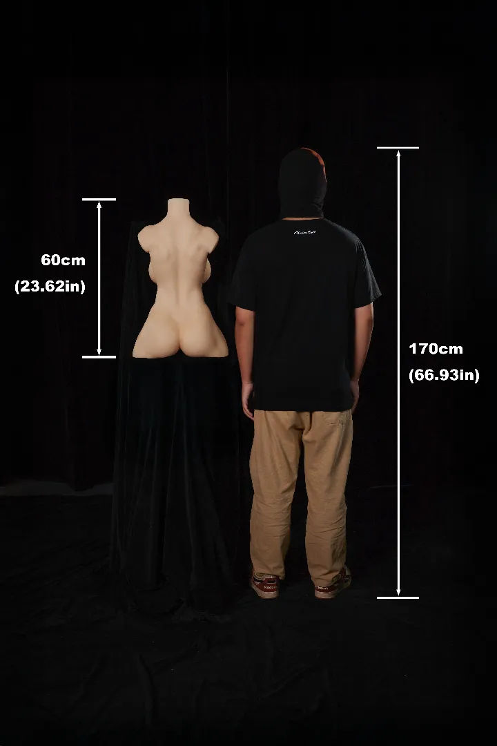 Climax 60cm 矽膠半身娃娃
